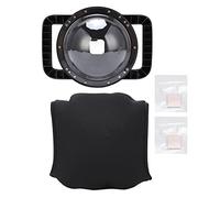 Shoot Underwater Dome Dual Handheld Camera Diving Case pour 9 Action Camera