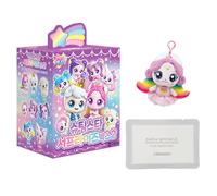 Shooting Star Catch Teenieping Boîte de collection 2 - Figurine AuroraPing et personnage en peluche pour présentation et collection