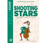 Shooting Stars: 21 pieces for cello player. cello.
