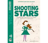 Shooting Stars: 21 pieces for viola players. viola and piano.
