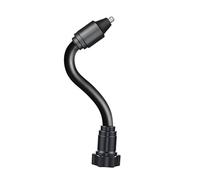 SHOOYIO 20/31/41/51 cm, douille à tête sphérique de 17 mm vers vis 1/4 adaptateur de tige de fixation pour grille d'aération de voiture, support de trépied pour téléphone portable, accessoire de