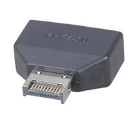 SHOOYIO Adaptateur USB C pour carte mère USB 3.2 Type E vers 20 broches vertical C Header Adapter Panel Mount Accessory