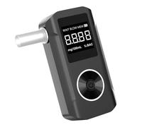 SHOOYIO Appareil respiratoire léger transportable avec 8 embouts lavables et testeur d'alcool rapide à détection rapide