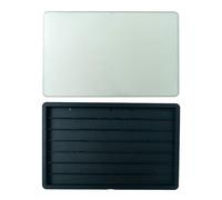 SHOOYIO Boîte de rangement à 3 couches pour touches - Anti-poussière - Pour claviers et commutateurs - Accessoires empilables - Avec couvercle