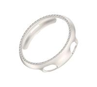 SHOOYIO Boîtier de montre intelligente avec cadre en cristal creux pour montre 5 - Résistance aux rayures - Boîtier résistant aux chocs - Résistant à l'usure quotidienne - Étanche à la poussière