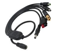 SHOOYIO Câble de charge solaire DC7909 à 60 DC5521 DC5525 DC6530 - Transfert d'énergie efficace - Caractéristiques : câble de durabilité