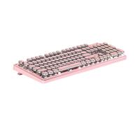 SHOOYIO Clavier mécanique de jeu et ensemble avec éclairage LED dynamique, systèmes de commutation à chaud, interfaces de type C, rétroéclairés par LED, clavier de jeu