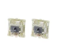 SHOOYIO Commutateur de clavier MX 3 broches LED sous lueur LED compatible avec claviers mécaniques MX Coque transparente pour clavier mécanique