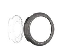 SHOOYIO Coque de protection ergonomique en métal de qualité supérieure pour montre intelligente Balance 2 47 mm Résistance aux impacts quotidiens Accès aux boutons