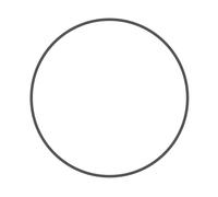 SHOOYIO Courroie d'entraînement carrée en caoutchouc de 1,2 mm d'épaisseur pour enregistreur de machine singe, 1 pièce