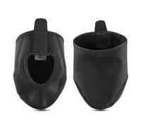 SHOOYIO Couvre-chaussures réfléchissantes demi-orteil imperméables et thermiques pour vélo de montagne, vélo de route, équipement d'hiver adapté pour les cyclistes