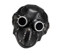 SHOOYIO Design steampunk avec sangles réglables pour costume d'Halloween et motocyclistes Équipement de protection sur le thème punk