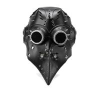 SHOOYIO Design steampunk avec sangles réglables pour costume d'Halloween et motocyclistes Équipement de protection sur le thème punk