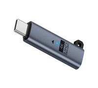 SHOOYIO Dongle anti-sommeil de type C avec émulateurs d'affichage fantôme HDR 4K 60Hz pour systèmes d'ordinateur portable contre les adaptateurs de sommeil