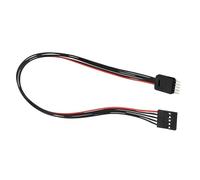 SHOOYIO Durabilité 4P Fil de raccordement pour platine d'expérimentation 2,54 mm femelle vers prises mâles 2,0 mm Isolation en PVC pour projets de câblage de circuit imprimé femelle