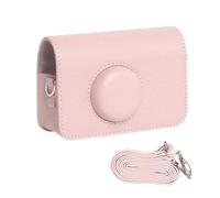 SHOOYIO Étui de protection en cuir PU avec bandoulière pour H35 501F Couleur unie Sac de transport portable élégant pour appareil photo, a