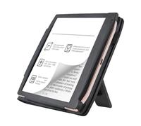 SHOOYIO Étui supplémentaire en cuir PU pour un public de 7 pieds avec support intégré et fonction de veille automatique attrayante. Cuir PU PocketBook Age Defender