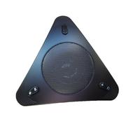 SHOOYIO Haut-parleur USB de bureau 360 degrés voix et port casque 3,5 mm pour une communication claire omnidirectionnelle microphone de conférence avec
