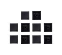 SHOOYIO Lot de 10 touches PBTs XDA Hauteur 1U Non gravées Touches vierges Touches de caractères uniques pour claviers mécaniques