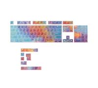 SHOOYIO Lot de 119 touches multicolores pour claviers mécaniques de jeu et de bureau