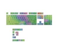 SHOOYIO Lot de 119 touches multicolores pour claviers mécaniques de jeu et de bureau