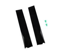 SHOOYIO Lot de 2 garnitures permanentes de colonne de porte en ABS pour modèles SUV de taille complète - Installation facile - Plan immunitaire contre les rayures - Colonne de porte ABS - Année 2020