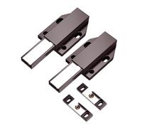SHOOYIO Lot de 2 loquets de placard à pousser pour ouvrir les armoires - Pour cuisine et placard - Utilisation quotidienne