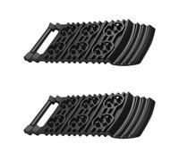 SHOOYIO Lot de 2 planches de traction robustes pour la récupération de neige, de boue, de glace contre les glissements, les crises et les matelas multi-usages