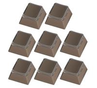 SHOOYIO Lot de 8 touches de couleur optionnelle pour claviers mécaniques améliorant le confort de frappe et l'apparence du clavier