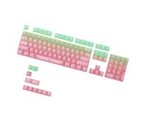SHOOYIO Lot de touches transparentes de qualité supérieure pour claviers mécaniques personnalisables pour 115 touches, couleurs multiples