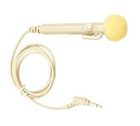 SHOOYIO Microphone guide avec réponse en fréquence de 20 Hz à 16 kHz, impédance de 680 Ω et faible consommation d'énergie, microphone filaire