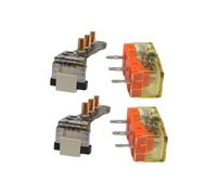 SHOOYIO Module de rechange pour boutons de jeu généraux avec outil, assemblage facile et construction puissante, panneau gauche et droit