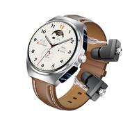 SHOOYIO Montre intelligente en alliage de métal de qualité supérieure avec écouteurs radio intégrés, fréquence cardiaque suivant plus de 10 modes d'exercice, paiement mobile, radio, téléphone