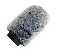 SHOOYIO Pare-brise haut microphone réduit le bruit pour un son clair Longueur 18 cm pour NTG3, ME66, MKH416/418 Mic Professional pare-brise