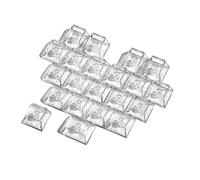 SHOOYIO PC Love Not Carveds Lot de 21 touches rétroéclairées Profil original pour étudiants Travail mobile Gamers Touches rétroéclairées Hauteur originale Disposition ergonomique pour le travail en