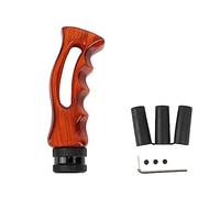 SHOOYIO Pommeau de levier de vitesse pour voiture - Compatible avec la plupart des véhicules automatiques manuels avec 3 adaptateurs filetés