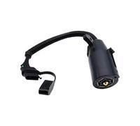 SHOOYIO Rallonge de prise de remorque à 7 voies robuste 7 broches vers 4 broches pour faisceau de câblage automobile