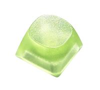 SHOOYIO Touche en résine personnalisable avec diffusion de lumière douce pour accessoires de clavier mécanique, touches colorées en résine qui coule avec diffusion de lumière douce pour clavier