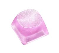 SHOOYIO Touche en résine personnalisable avec diffusion de lumière douce pour accessoires de clavier mécanique, touches colorées en résine qui coule avec diffusion de lumière douce pour clavier