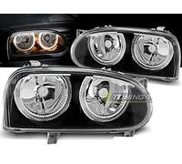 Shop Import Paire de feux phares V- Golf 3 91-97 angel eyes noir