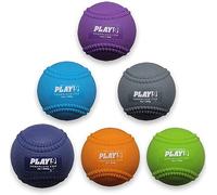 Shop Play 9 Balles lestées Plyoballs pour Baseball - Lancer, Vitesse et Musculation - Balles de Baseball lestées pour Lancer et Entretenir Les Bras - Finition texturée et Coutures pour Une Meilleure