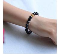 SHOP-STORY - Bracelet ""Maitrise et Anti-Stress"" en Onyx noir
