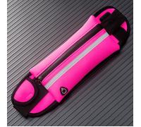 SHOP-STORY - Ceinture banane de sport étanche avec sortie pour écouteurs - Couleur rose