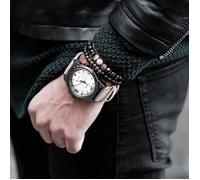 SHOP-STORY - Double Bracelet Ancrage & Equilibre en Agate et Hématite pour Homme et Femme