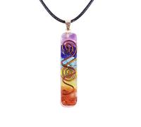 SHOP-STORY - ENERGY NECKLACE : Collier Orgonite Générateur d'Énergie des 7 Chakras