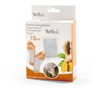 SHOP-STORY- GINPATCH : Pack de 10 Patchs Plantaires Détoxifiants et Vivifiants au Gingembre et Bambou