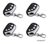 SHOP-STORY - Lot de 4 - Télécommande Universelle Copieuse Az Remote 433.92 Mhz Portail Garage Alarme Lumière - Notice FR