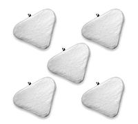 SHOP-STORY - Lot de 5 - Grande Lingette Microfibres Lavable pour Balai Vapeur H20 Mop X5 et d’autres Modèles