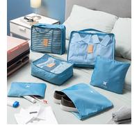 SHOP-STORY - LUGGAN : Ensemble de 6 Sacs de Rangement pour Bagages