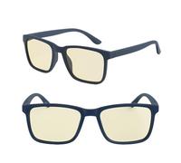 SHOP-STORY Lunettes de Lecture Mixte Bleue Free Spirit avec Protection contre la Lumière Bleue et Correction de +2.00